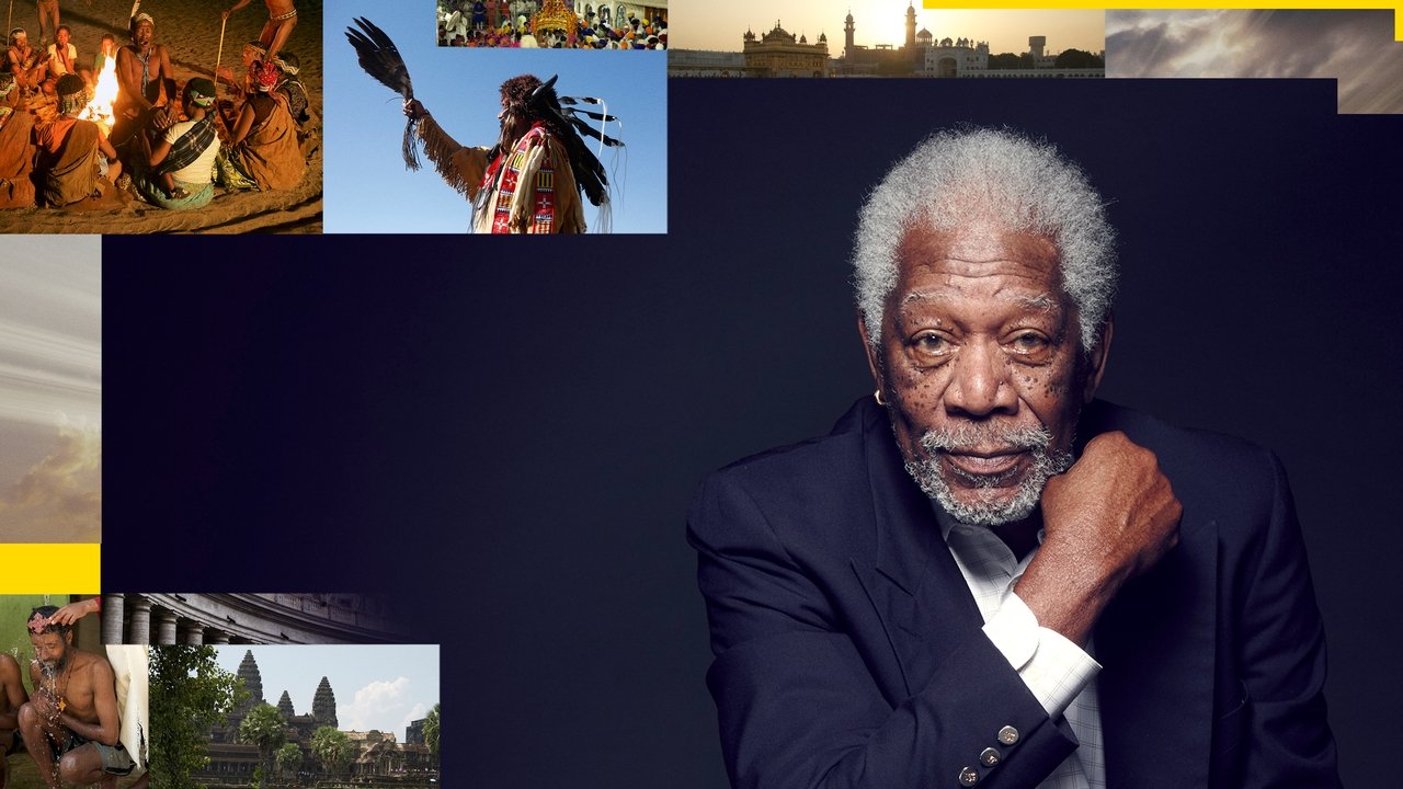 The Story of God with Morgan Freeman backdrop