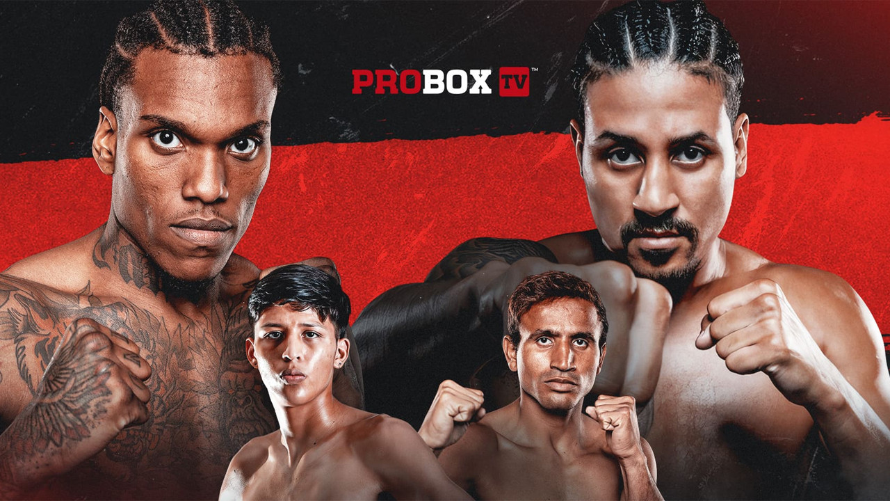 Najee Lopez vs. Lenin Castillo backdrop