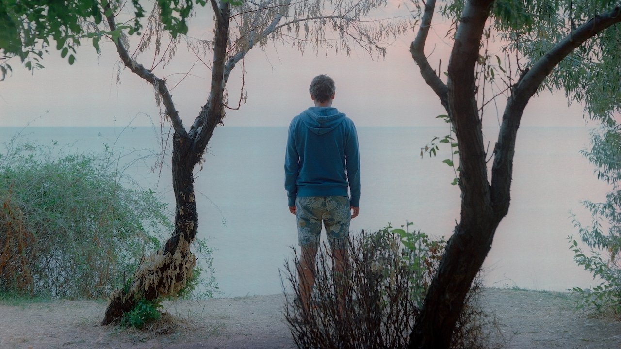 Man and Dog backdrop