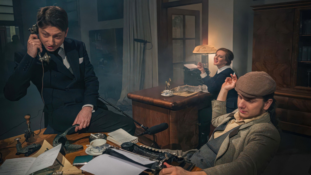 Czarna dama backdrop