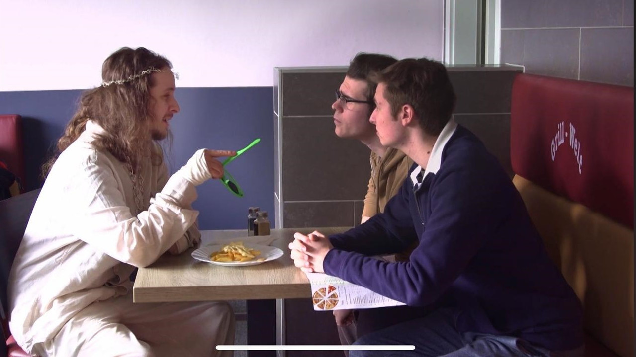 Personal Jesus II (Highway to Hell) backdrop