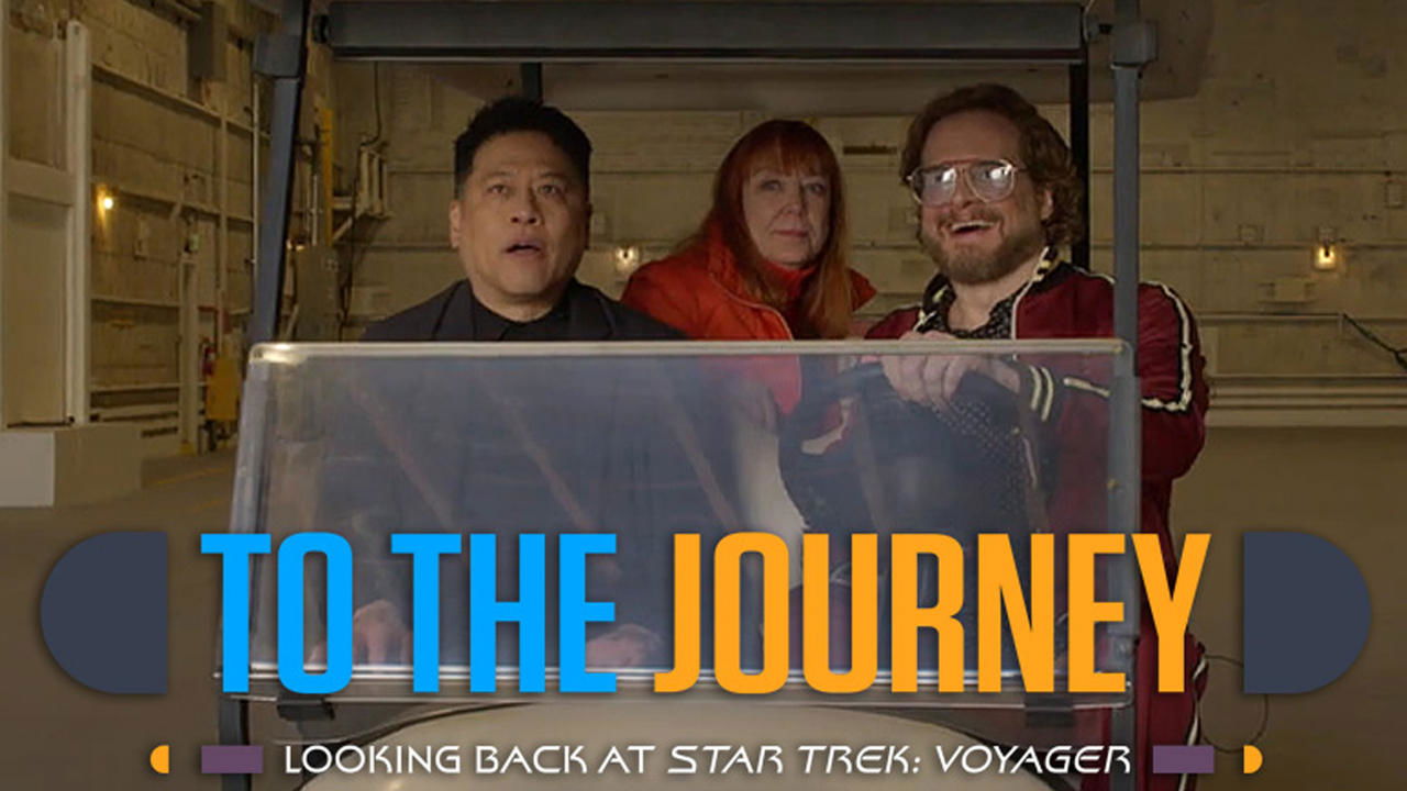 To the Journey: Looking Back at Star Trek: Voyager backdrop