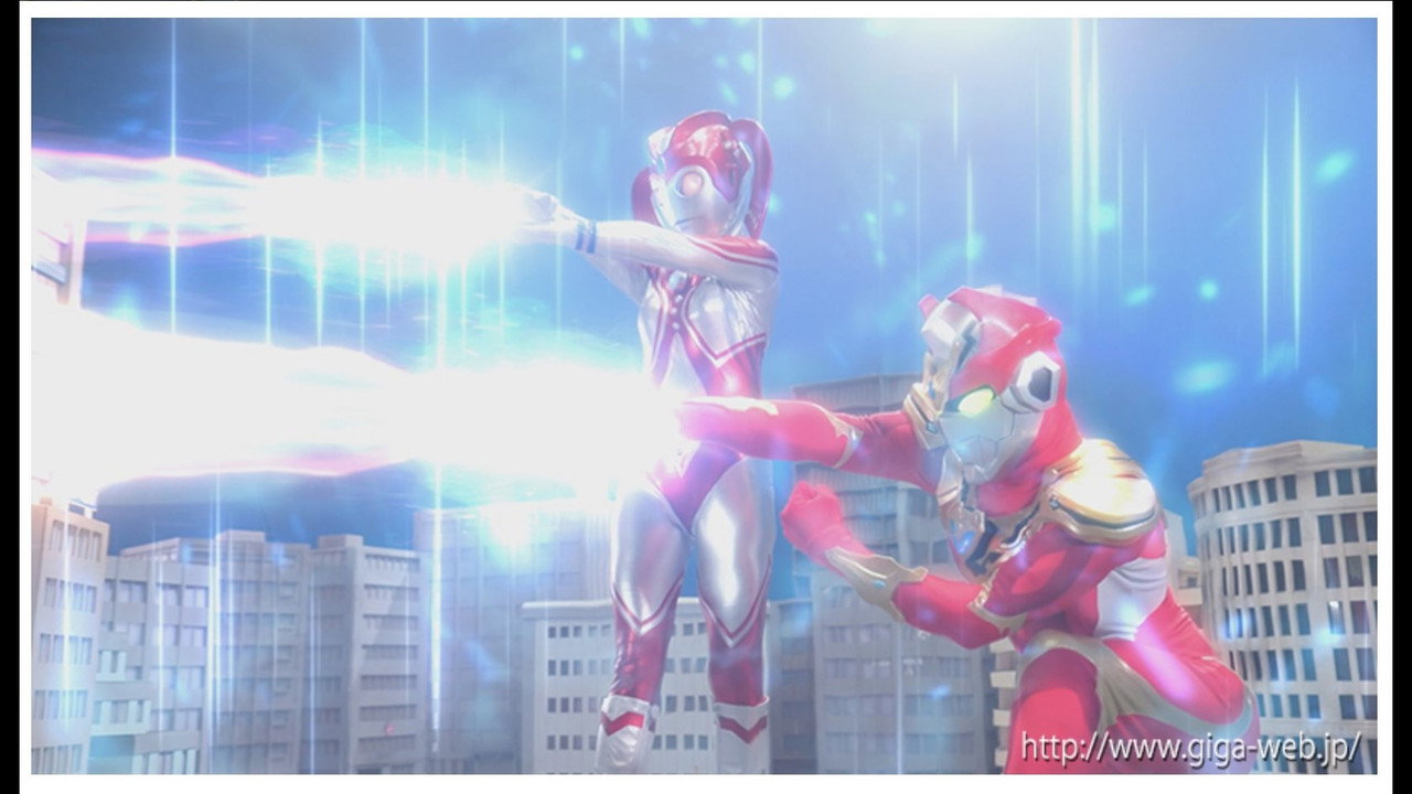 Gigantic Hero Victorious backdrop