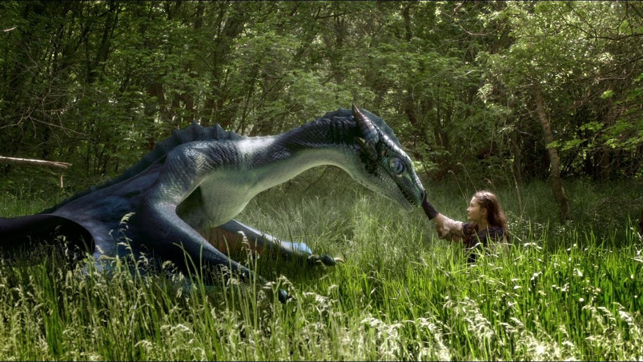 The Christmas Dragon backdrop