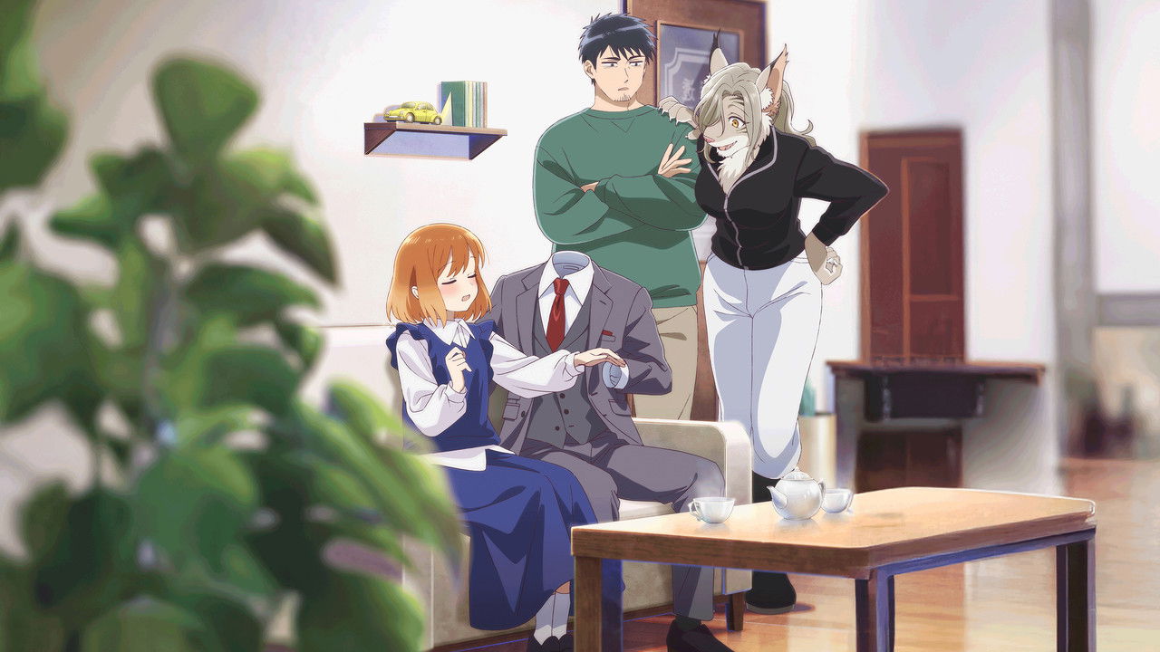 The Invisible Man and His Soon-to-Be Wife backdrop