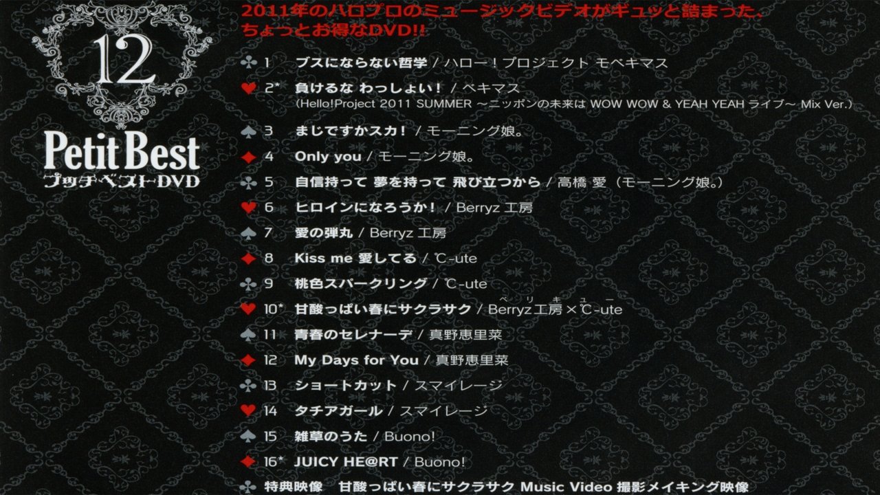 Petit Best 12 backdrop