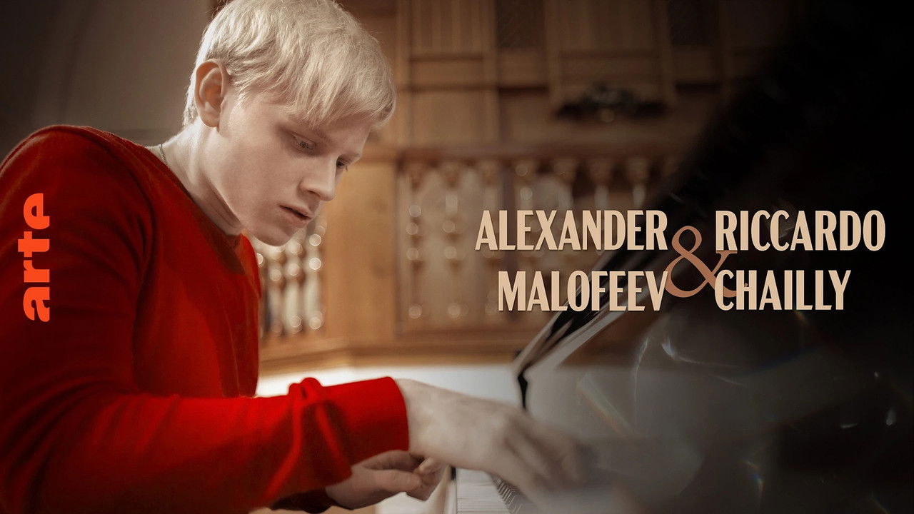 Riccardo Chailly & Alexander Malofeev Lucerne Festival 2024 backdrop