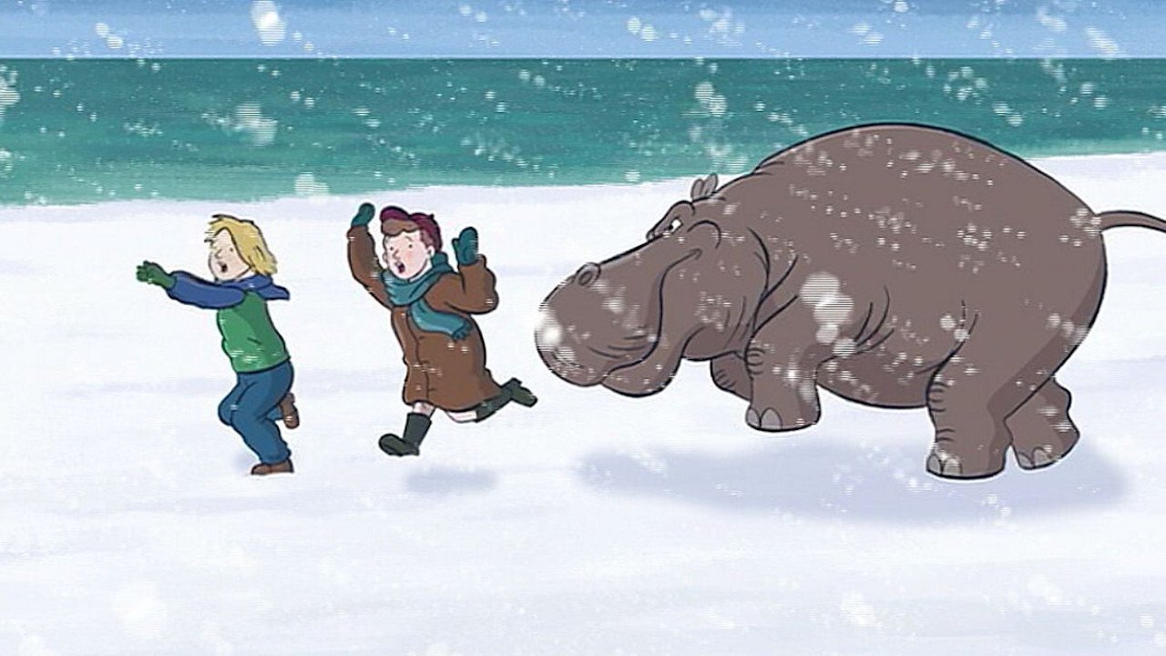 A Child's Christmas backdrop