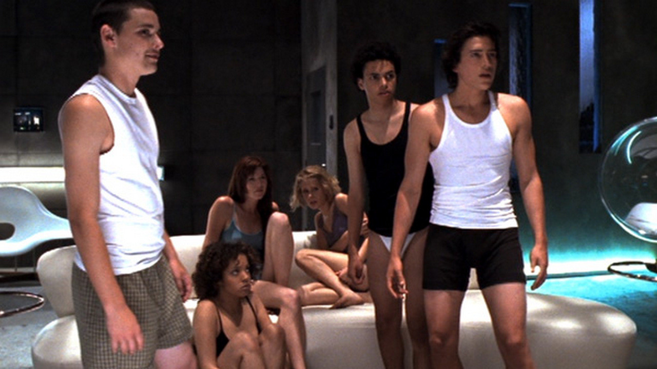 Teenage Caveman backdrop