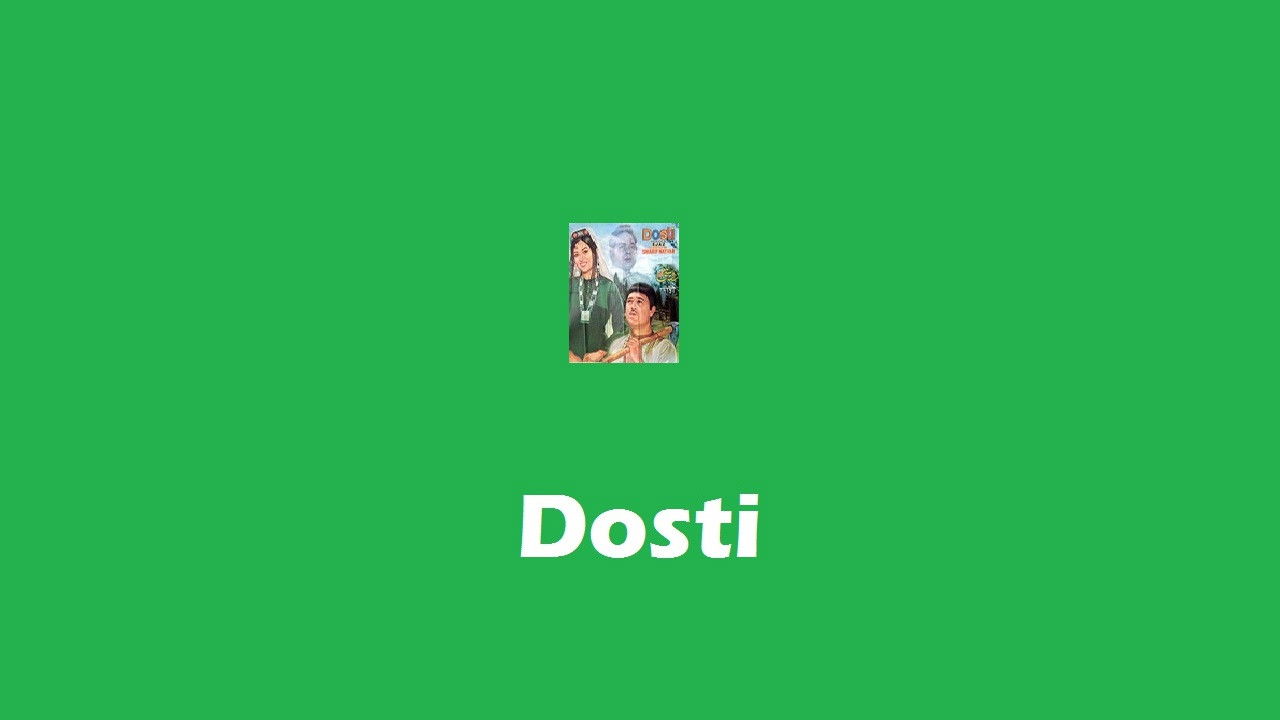 Dosti backdrop