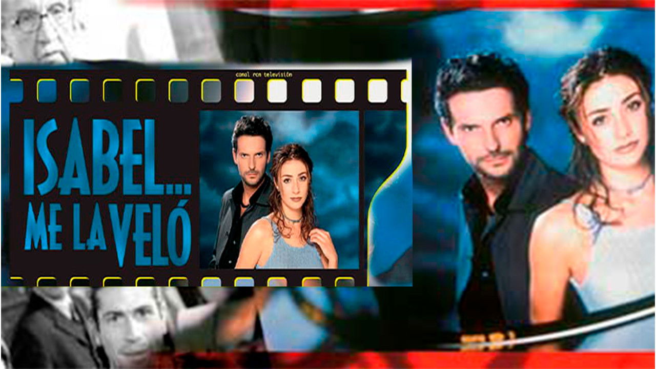 Isabel me la veló backdrop
