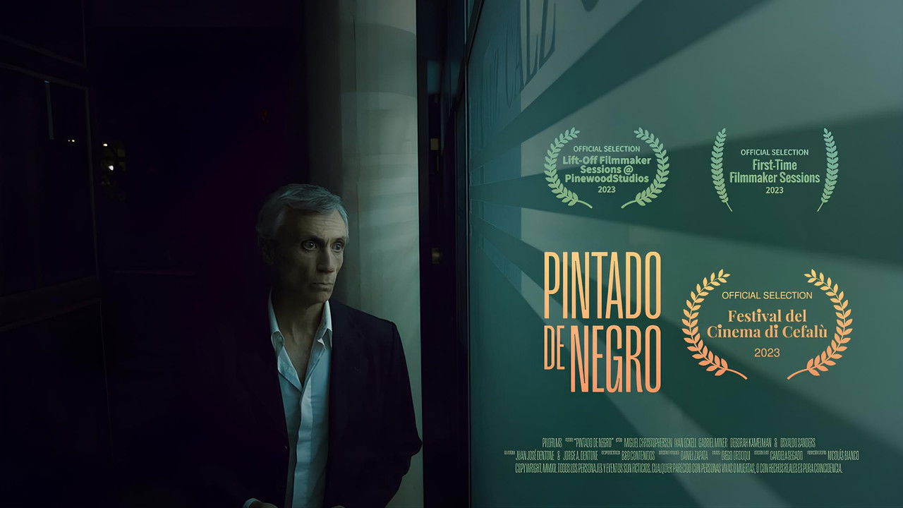 Pintado de negro backdrop