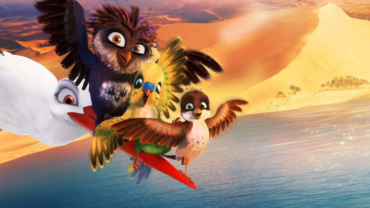 A Stork's Journey backdrop