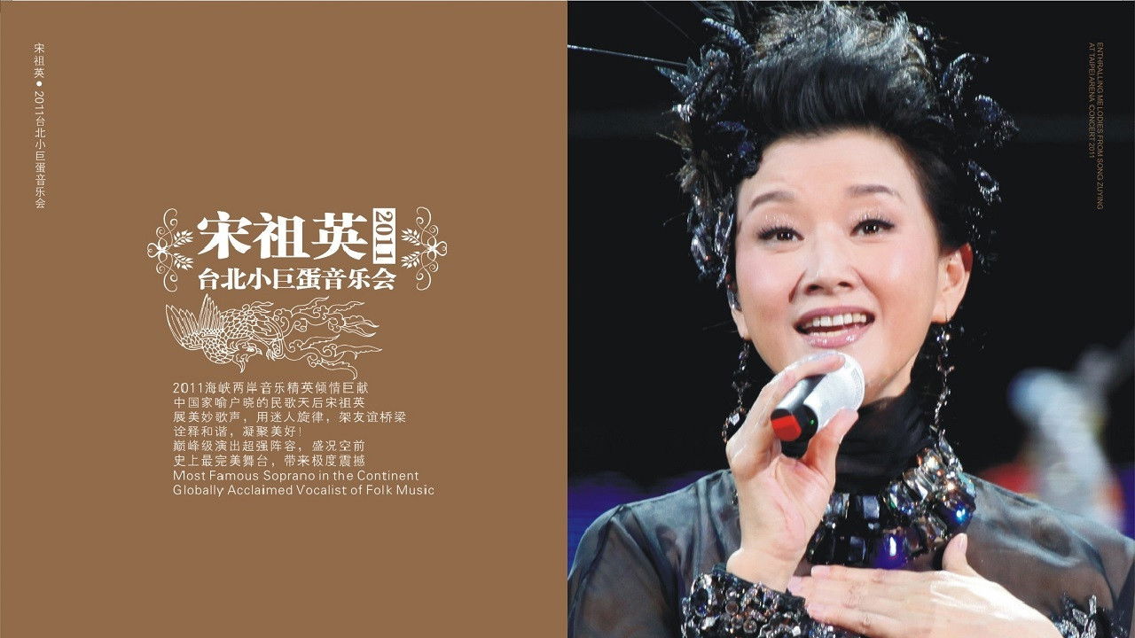 Enthralling Melodies From Song Zuying At Taipei Arena Concert 2011 backdrop