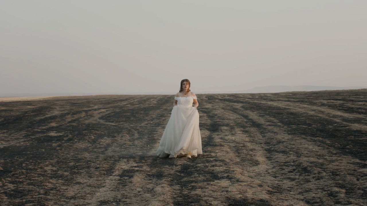 The Wedding Parade backdrop