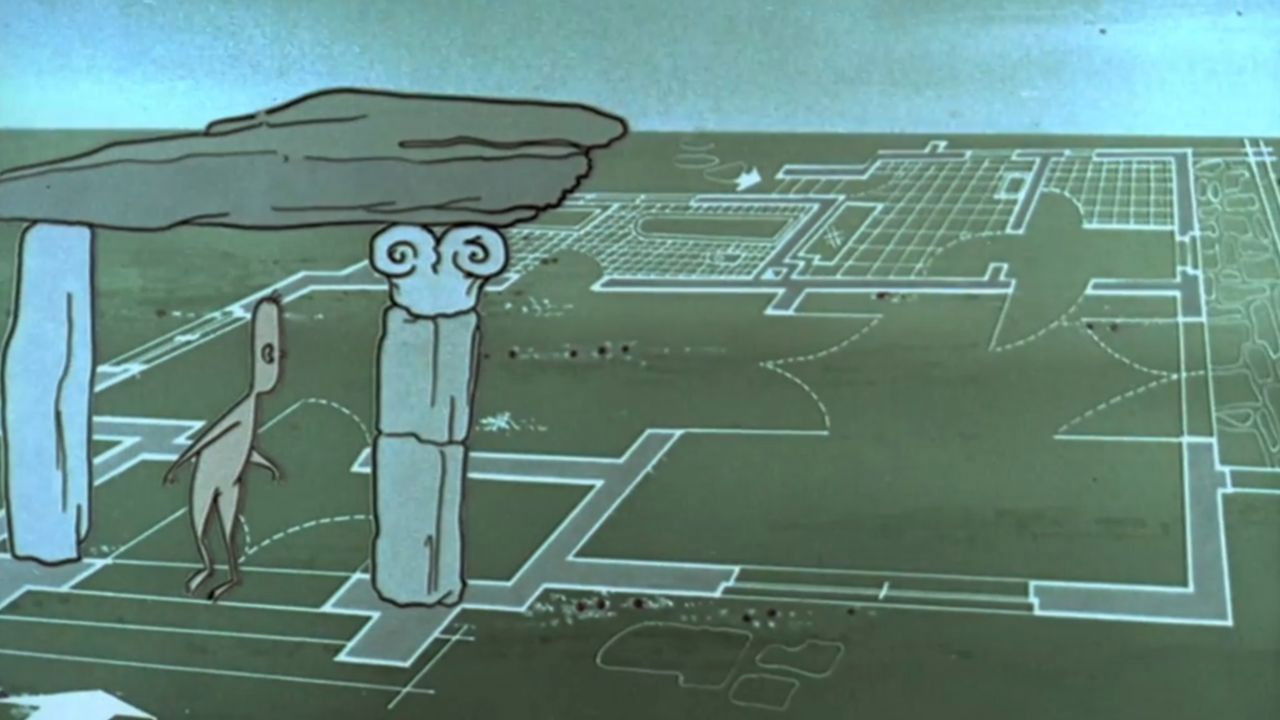 The Seven Arts backdrop