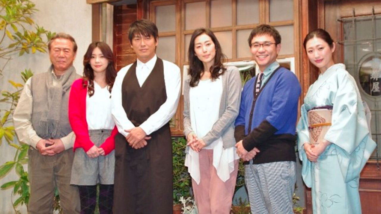 Kōhīya no Hitobito backdrop