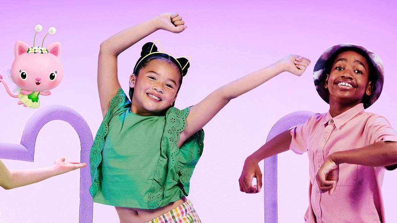 Gabby's Dollhouse: Cat-tastic Dance Along backdrop