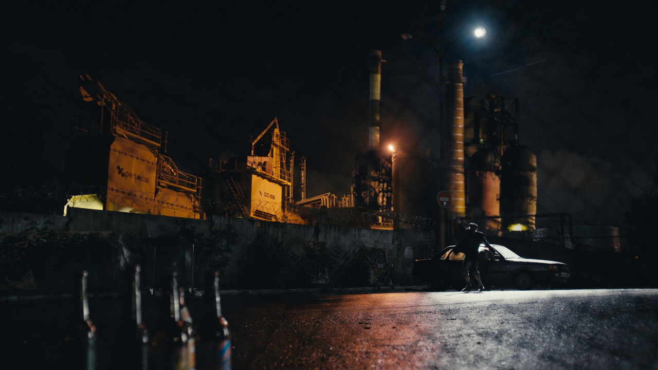 Sparks in the darkness backdrop