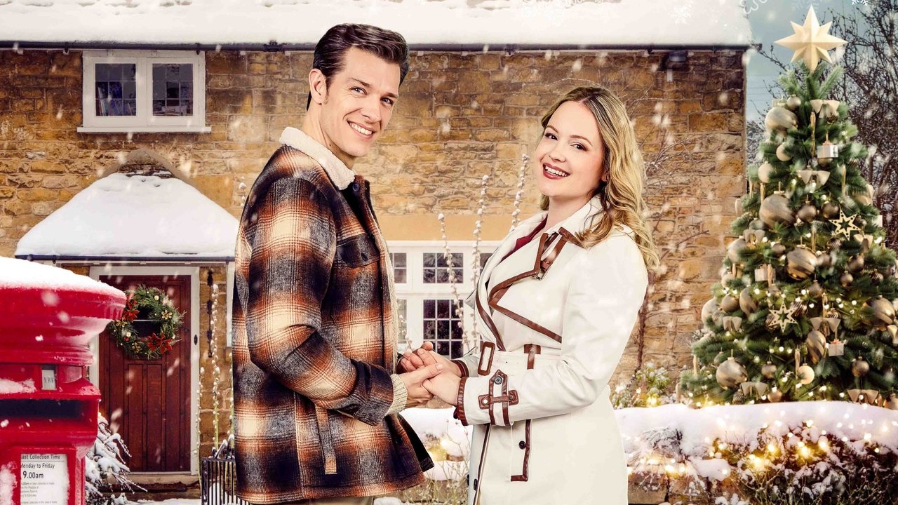 A Very English Christmas backdrop