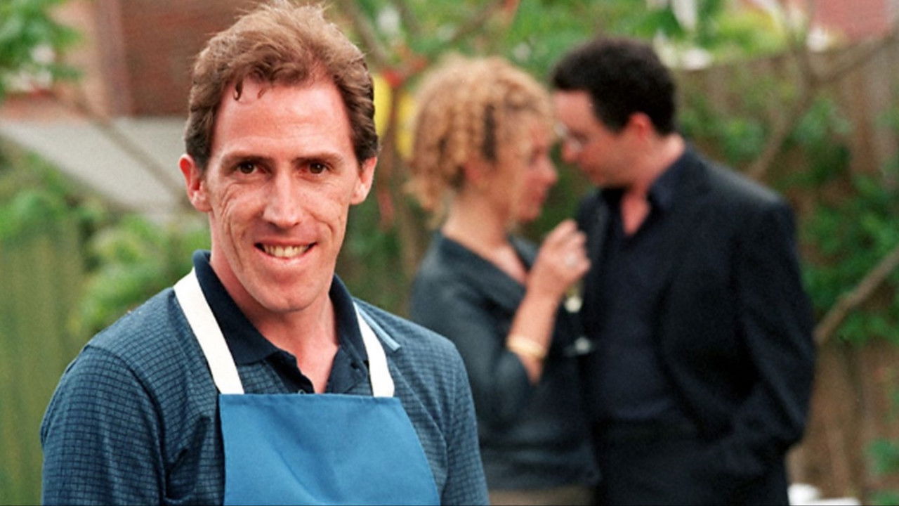 Marion and Geoff: A Small Summer Party backdrop