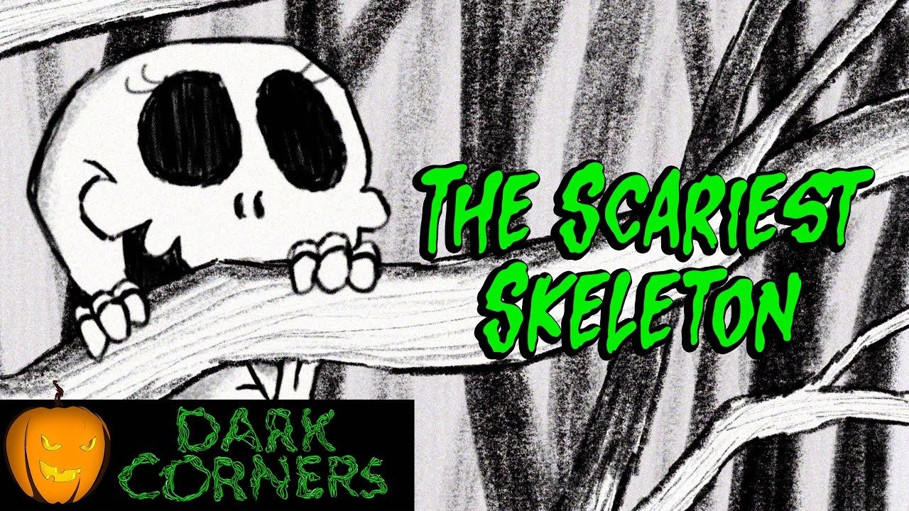 The Scariest Skeleton backdrop