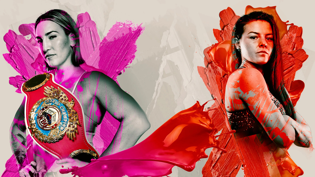 Mikaela Mayer vs. Sandy Ryan II backdrop