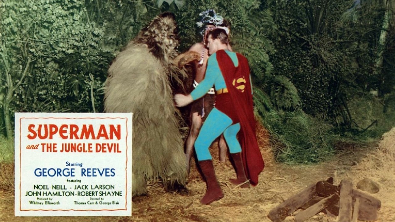 Superman and the Jungle Devil backdrop