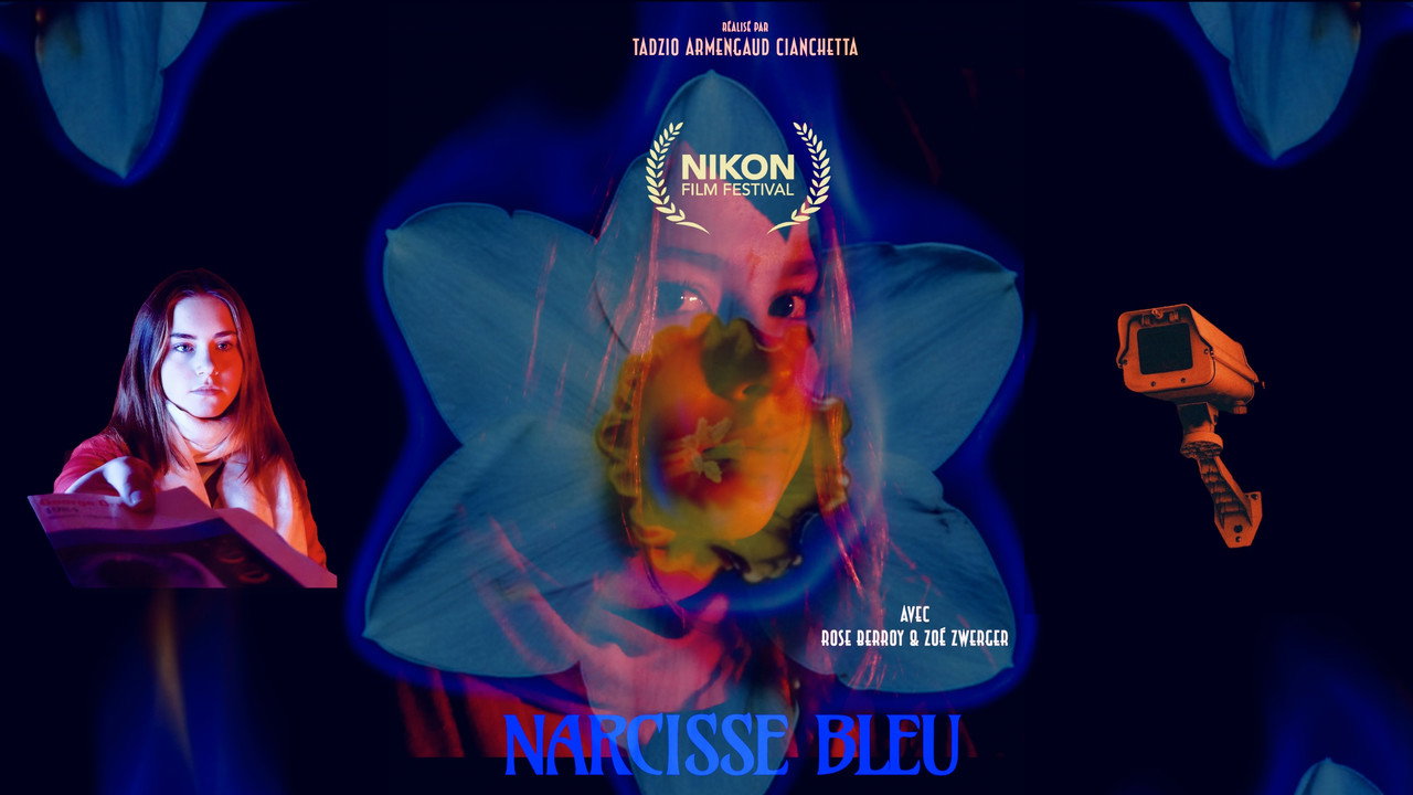 Narcisse bleu backdrop