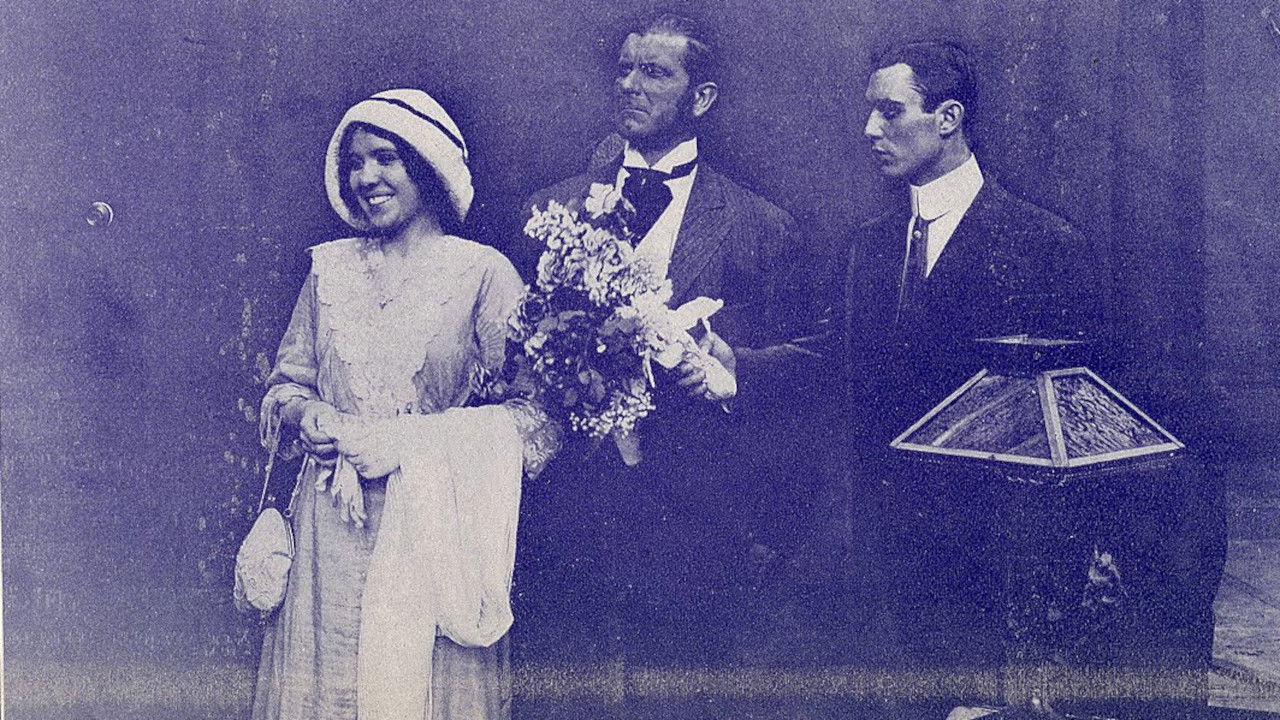 Betty Fools Dear Old Dad backdrop