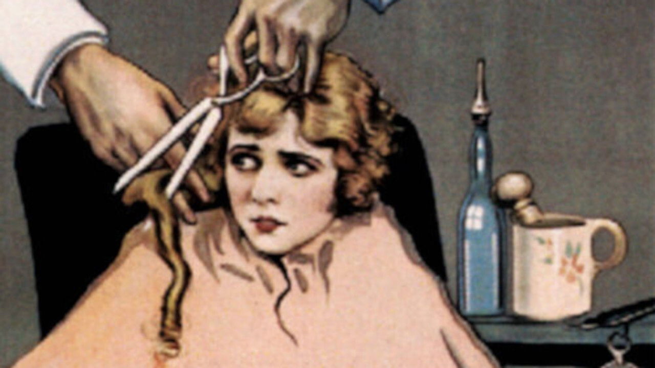 Bobbed Hair backdrop