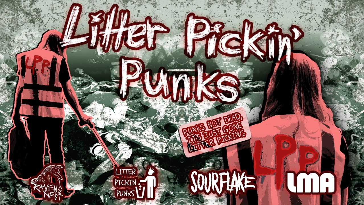 Litter Pickin' Punks backdrop