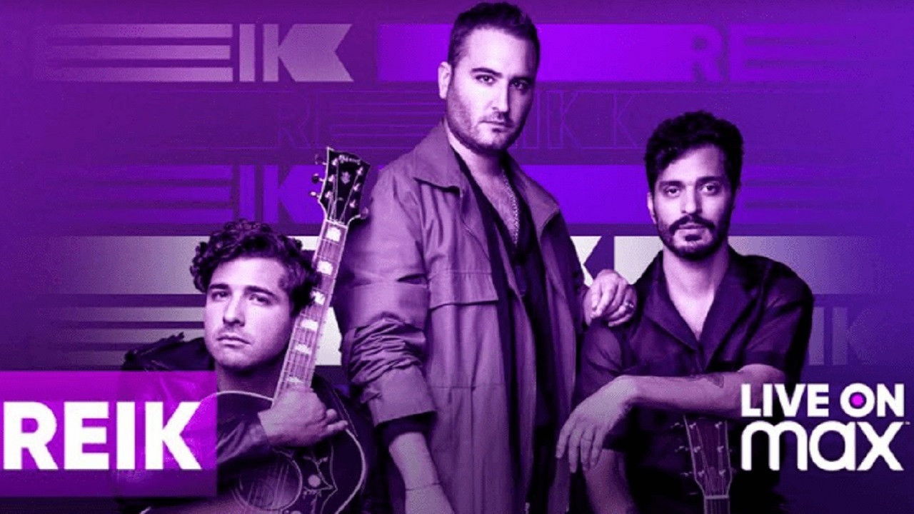 Reik: Live on Max backdrop