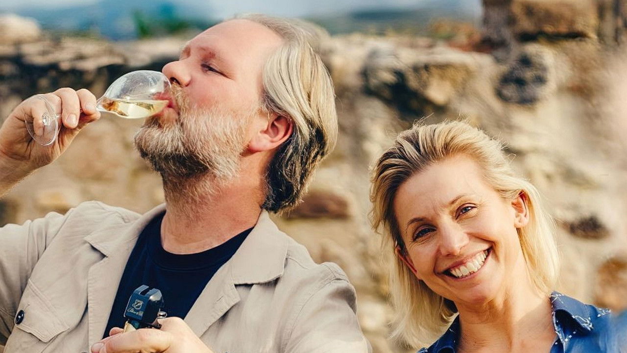 En bit på vägen med Tina och Fredrik backdrop