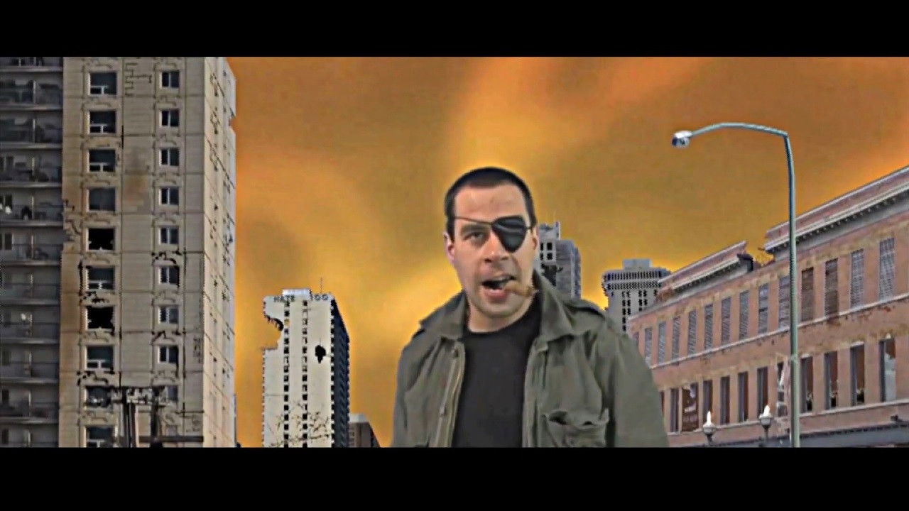 Cybernetic Showdown backdrop