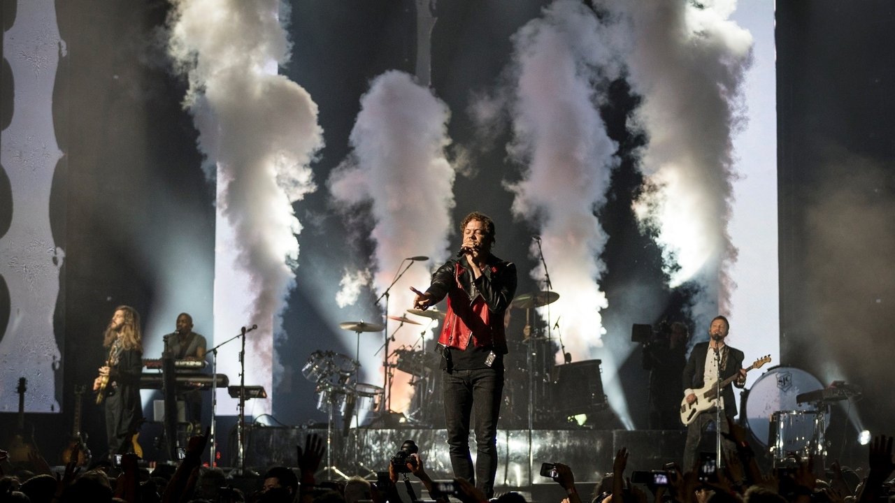 Imagine Dragons: Smoke + Mirrors Live backdrop