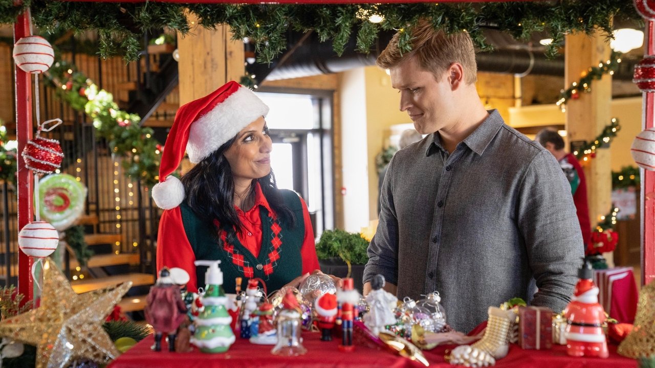 Christmas Lucky Charm backdrop