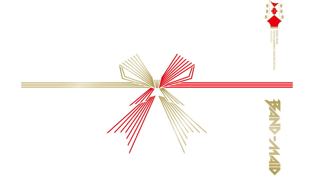 Band-Maid - Tokyo Garden Theater Okyuji backdrop