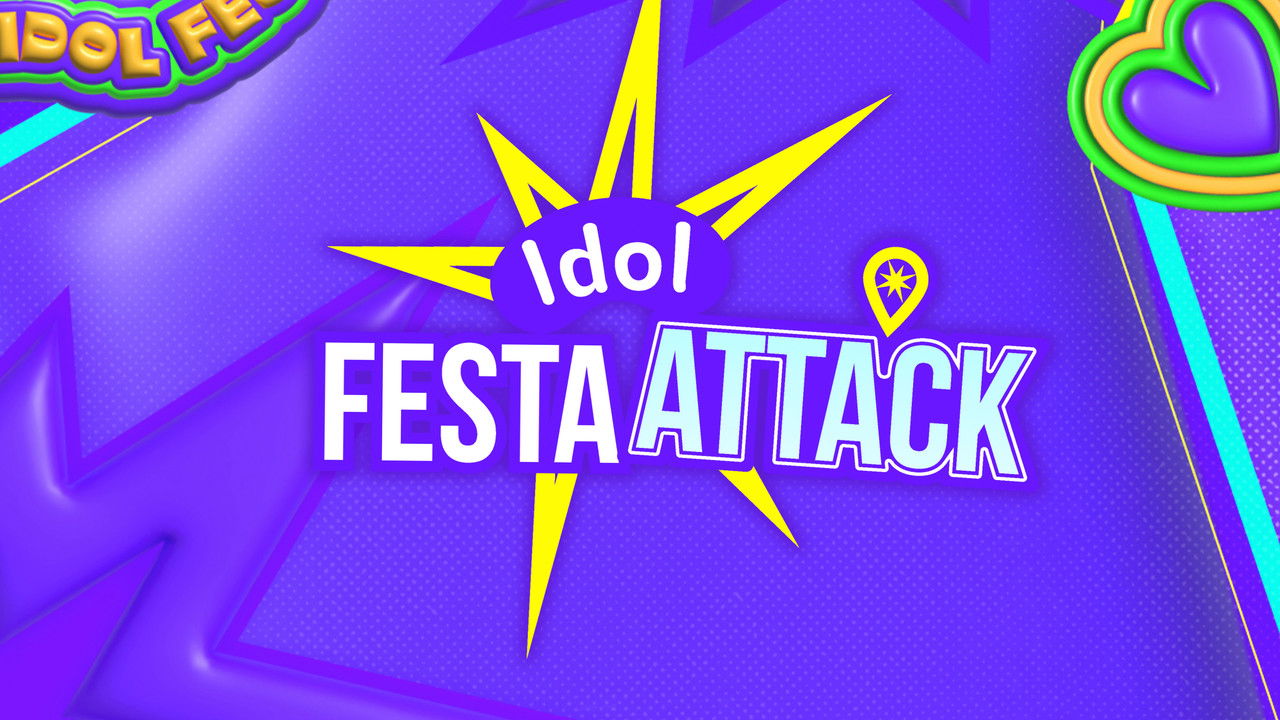 Idol Festa Attack backdrop