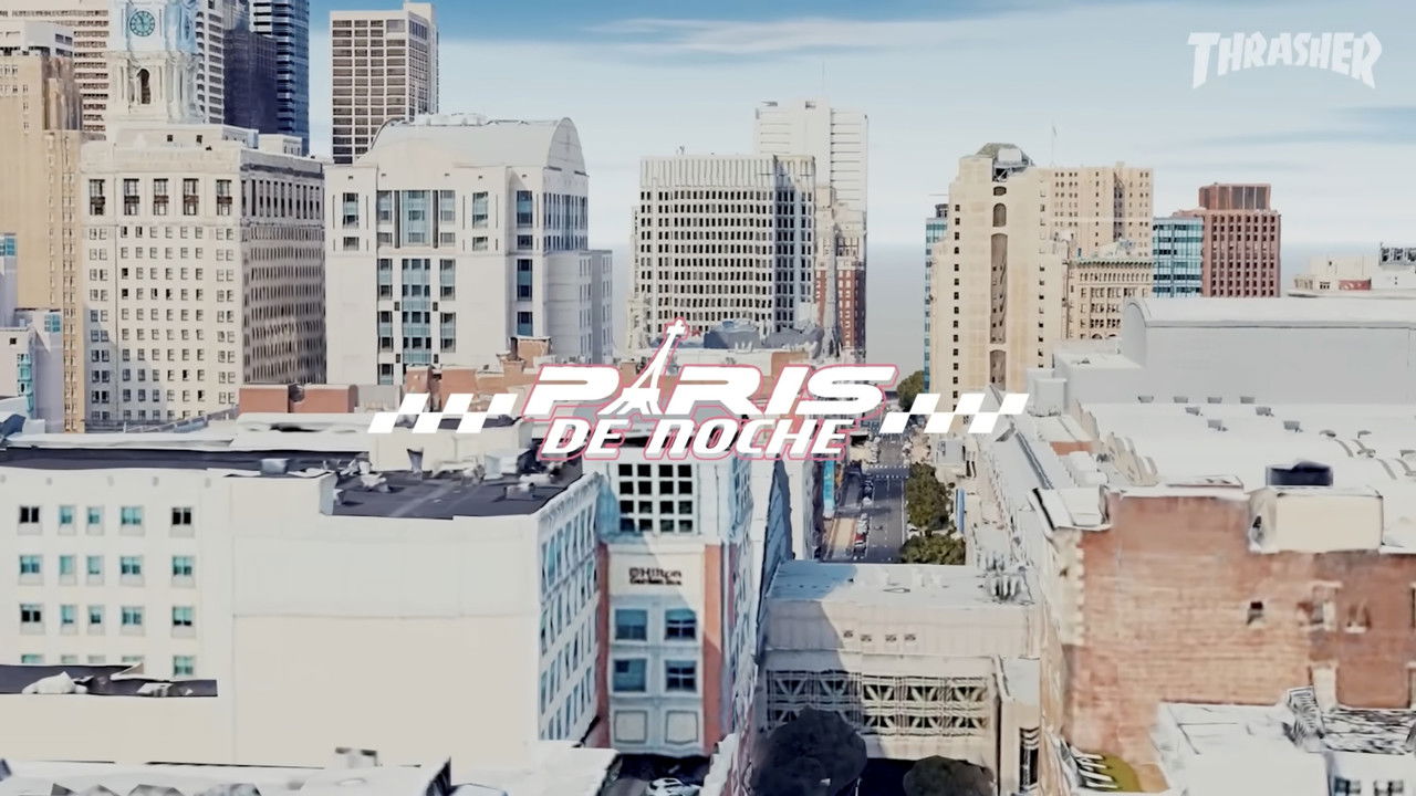 Paris De Noche backdrop