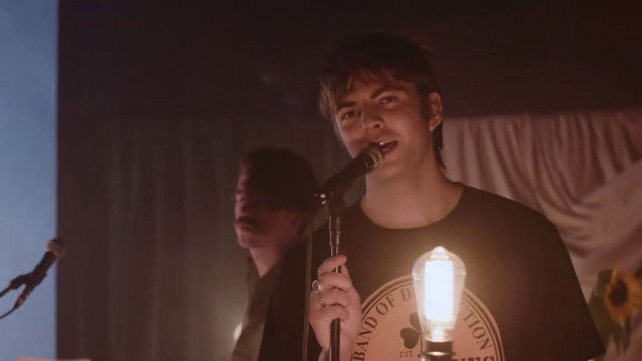 Fontaines D.C. - A Night at Montrose, Dublin backdrop