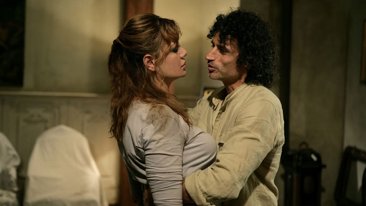 La donna velata backdrop