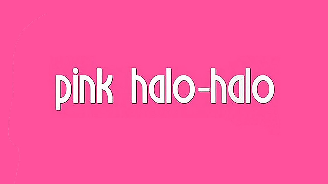Pink Halo-Halo backdrop