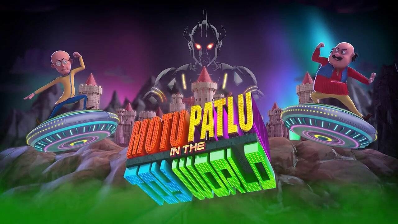 Motu Patlu In The Toy World backdrop