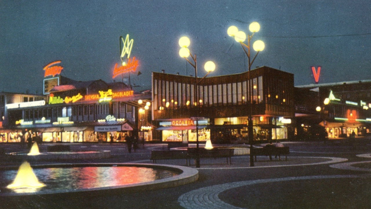 Vällingby - framtidsstaden backdrop