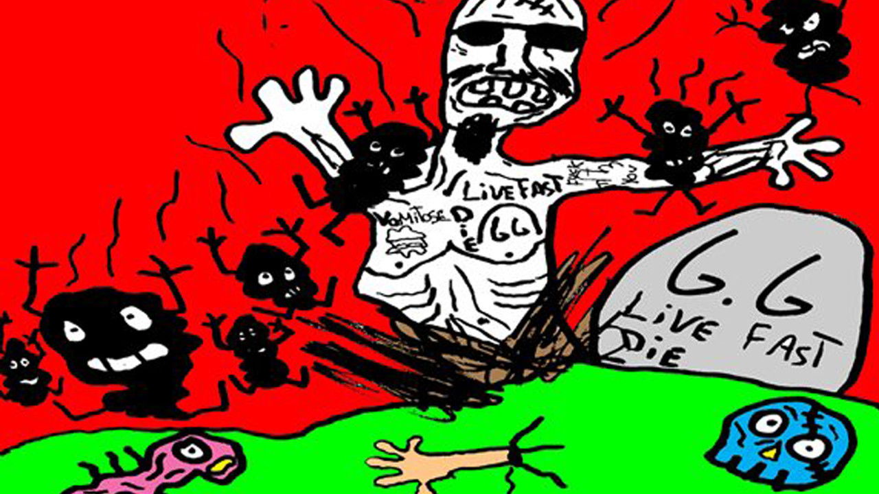 Ten Years Without GG Allin backdrop