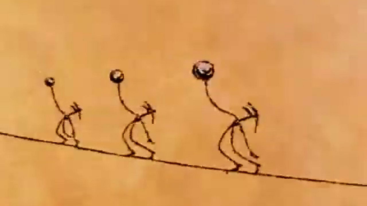 The Big Leap backdrop