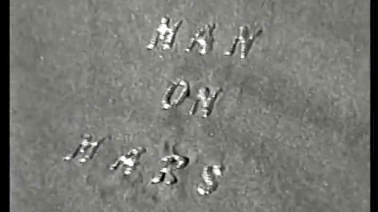 Man on Mars backdrop