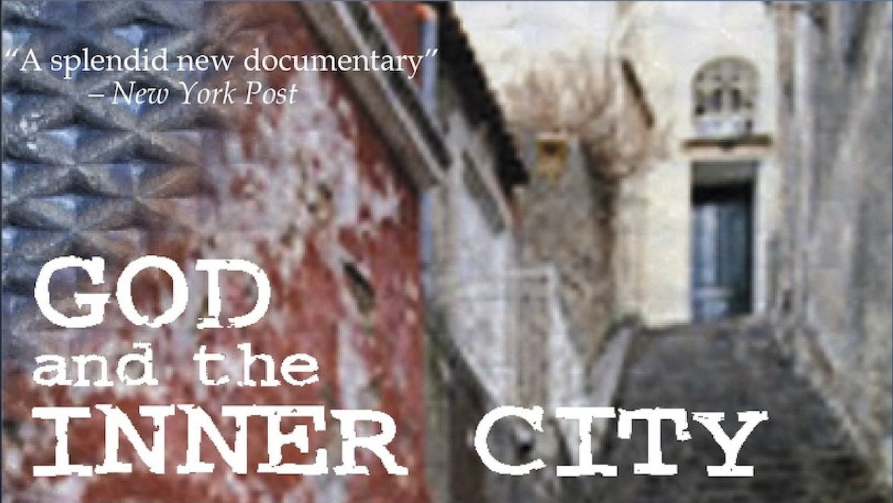 God and the Inner City backdrop