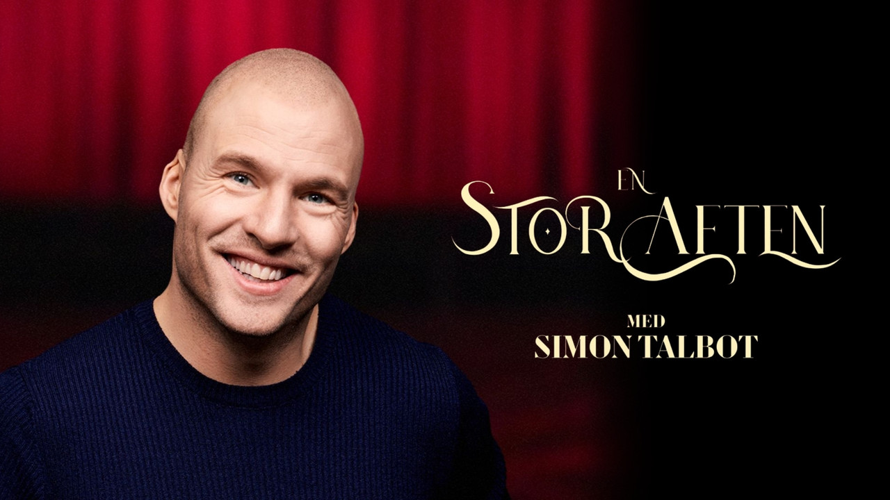 En stor aften med Simon Talbot backdrop